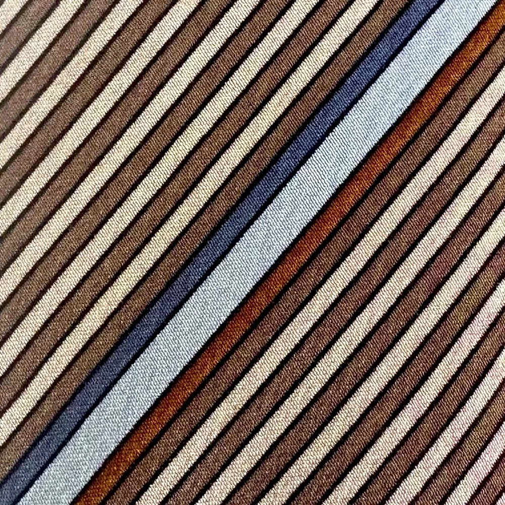 Guy Laroche Couture Vintage Striped Silk Tie